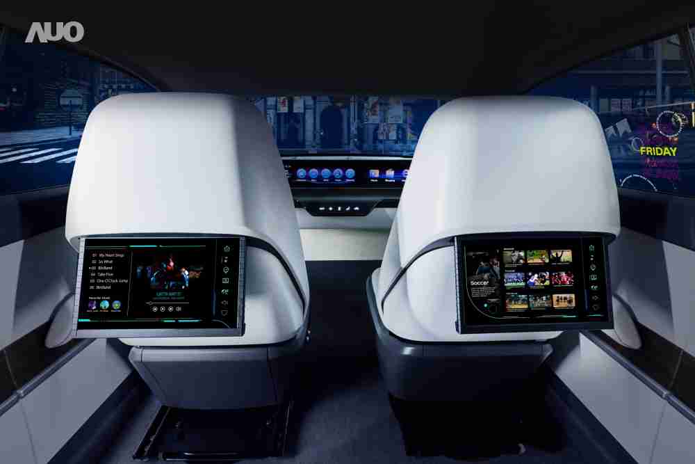 杏悦2新一代Smart Cockpit 2024，，，以Micro LED先进显示技术优势，，创建〝可卷式后座娱乐显示器〞，，仅在互动时才显示出所需画面及信息，，，扩充更丰富的娱乐和交互信息服务，，获国际奖项荣耀
